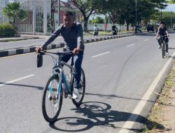 Gaya Hidup Sehat dan Hemat Energi, Fraksi PDIP Sumenep Pelopori Gerakan Gowes ke Kantor